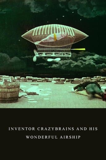 Movie poster for The Inventor Crazybrains and His Wonderful Airship