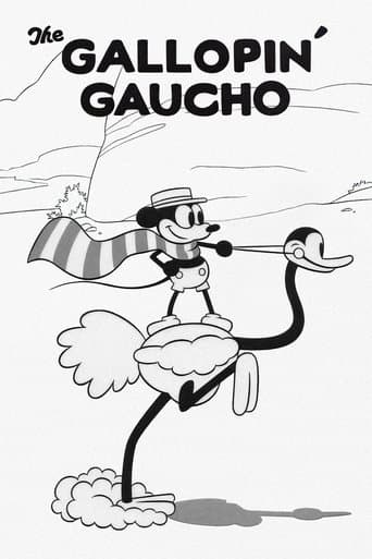 Movie poster for The Gallopin' Gaucho