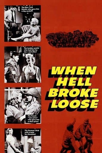 Movie poster for When Hell Broke Loose