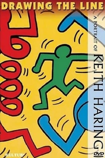 Movie poster for Drawing the Line: A Portrait of Keith Haring