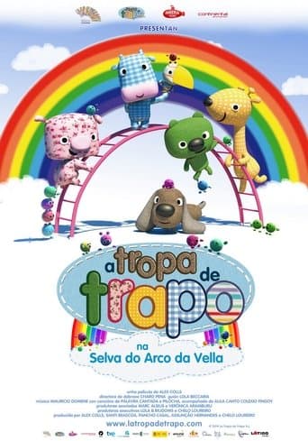 Movie poster for The Rag Troop in the Rainbow Jungle