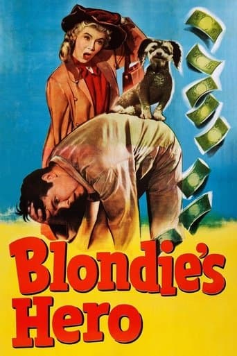 Movie poster for Blondie's Hero