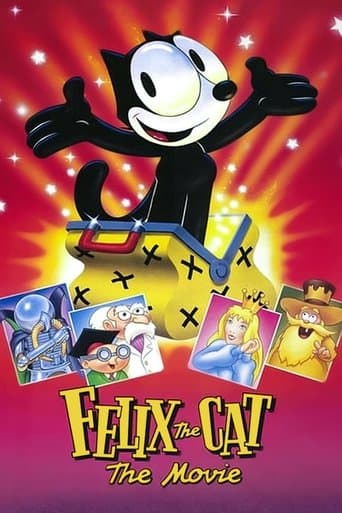 Movie poster for Felix the Cat: The Movie