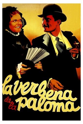 Movie poster for La verbena de la Paloma