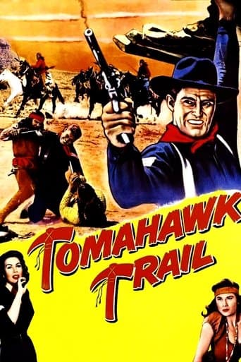 Movie poster for Tomahawk Trail