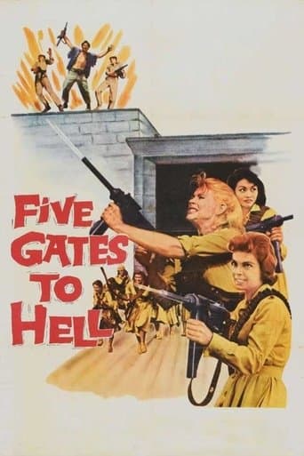 Movie poster for Five Gates to Hell