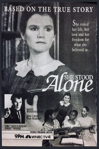 Movie poster for She Stood Alone