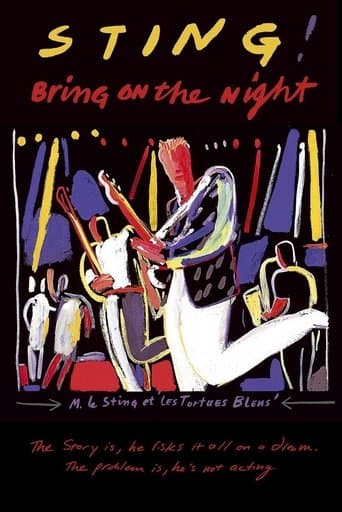 Movie poster for Sting - Bring on the Night