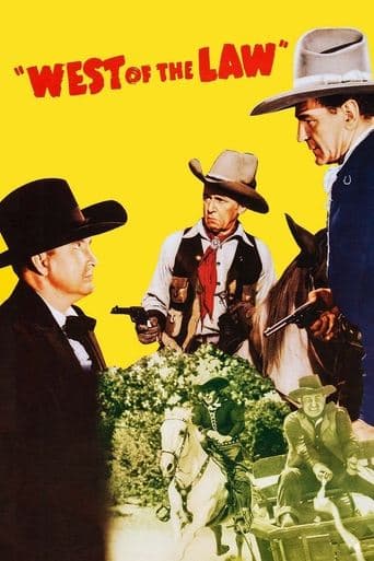 Movie poster for West of the Law