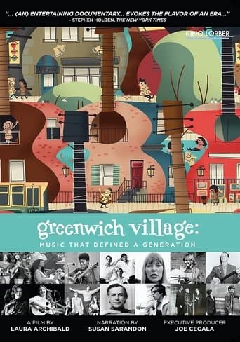 Movie poster for Greenwich Village: Music That Defined a Generation