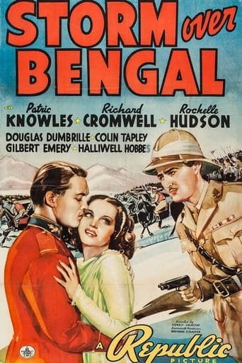 Movie poster for Storm Over Bengal