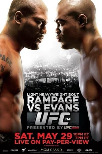 Movie poster for UFC 114: Rampage vs. Evans