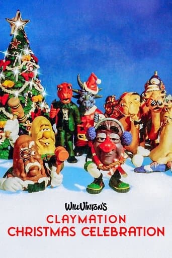 Movie poster for Claymation Christmas Celebration