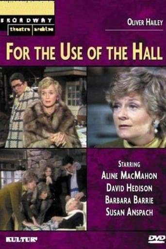 Movie poster for For the Use of the Hall