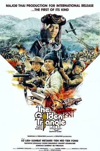 Movie poster for The Golden Triangle