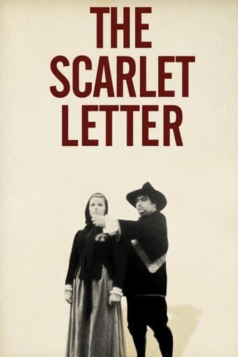 Movie poster for The Scarlet Letter