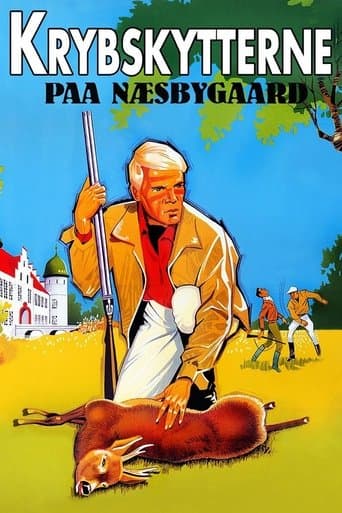 Movie poster for Krybskytterne paa Næsbygaard