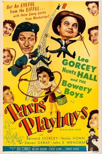 Movie poster for Paris Playboys