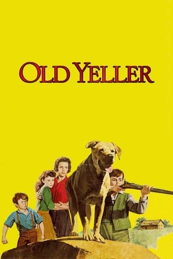 Movie poster for Old Yeller