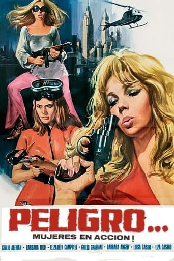 Movie poster for Peligro...! Mujeres en acción