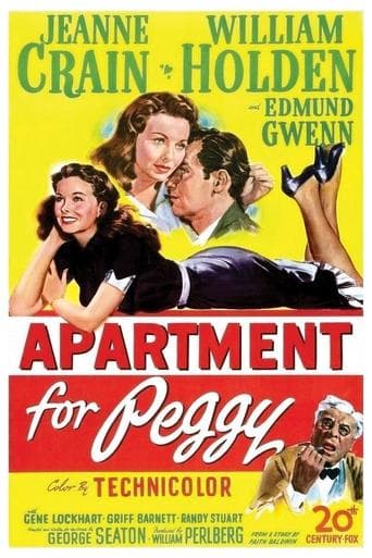 Movie poster for Apartment for Peggy