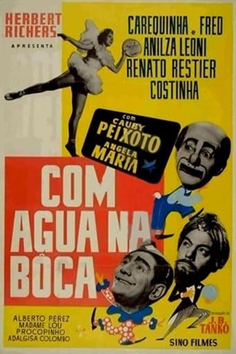 Movie poster for Com Água na Boca