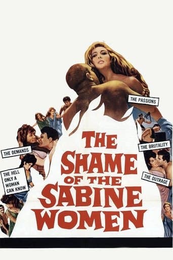 Movie poster for The Shame of the Sabine Women