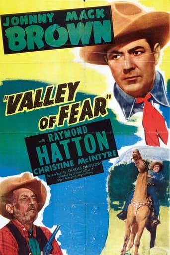 Movie poster for Valley of Fear