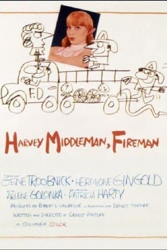 Movie poster for Harvey Middleman, Fireman
