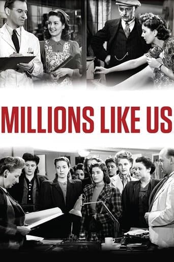 Movie poster for Millions Like Us