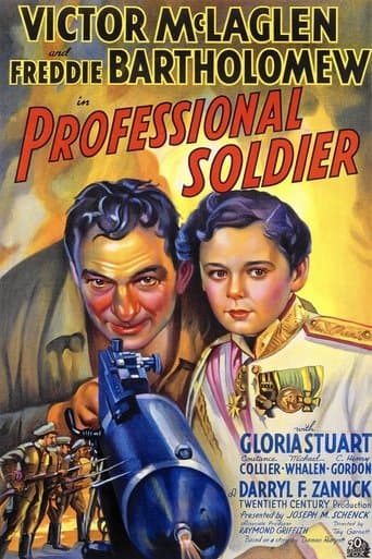Movie poster for Professional Soldier