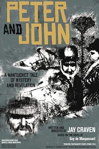Movie poster for Peter and John