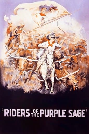 Movie poster for Riders of the Purple Sage