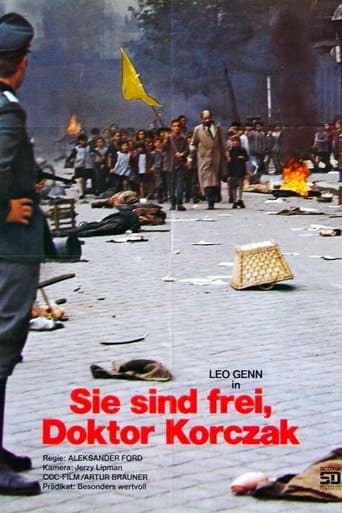 Movie poster for You Are Free, Dr. Korczak
