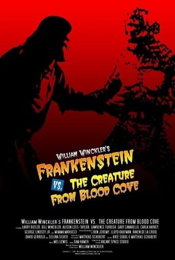 Movie poster for Frankenstein vs. the Creature from Blood Cove