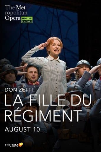 Movie poster for The Metropolitan Opera: La Fille du Régiment