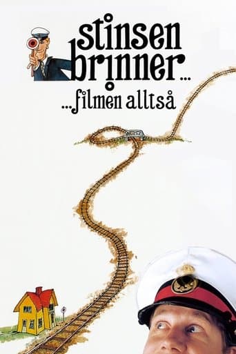 Movie poster for The Stationmaster Is on Fire - The Movie, That Is!