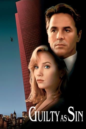 Movie poster for Guilty as Sin
