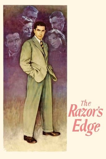 Movie poster for The Razor's Edge