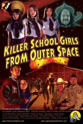 Movie poster for Killer School Girls from Outer Space