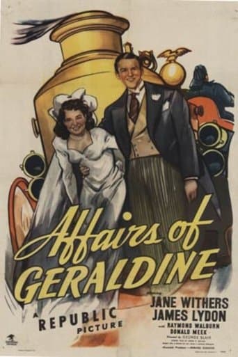 Movie poster for Affairs of Geraldine