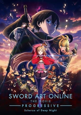 Movie poster for Sword Art Online the Movie – Progressive – Scherzo of Deep Night