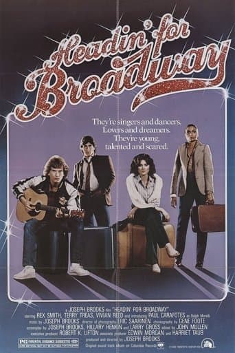 Movie poster for Headin' for Broadway