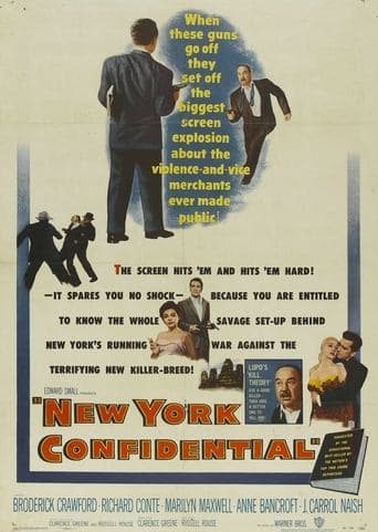 Movie poster for New York Confidential