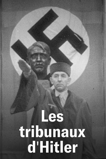 Movie poster for Les Tribunaux d'Hitler