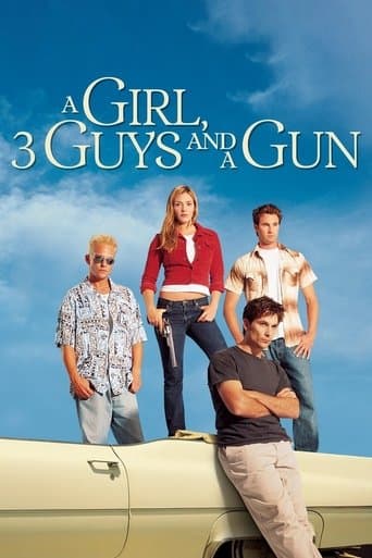 Movie poster for A Girl, Three Guys, and a Gun