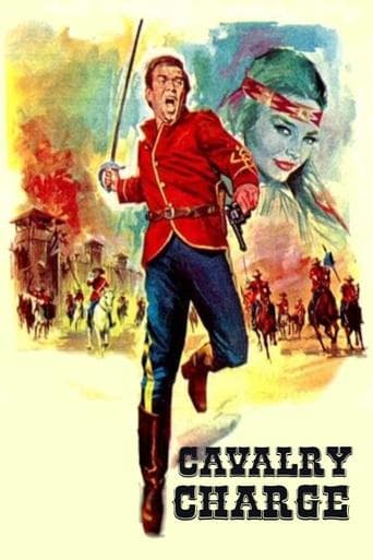 Movie poster for Cavalry Charge