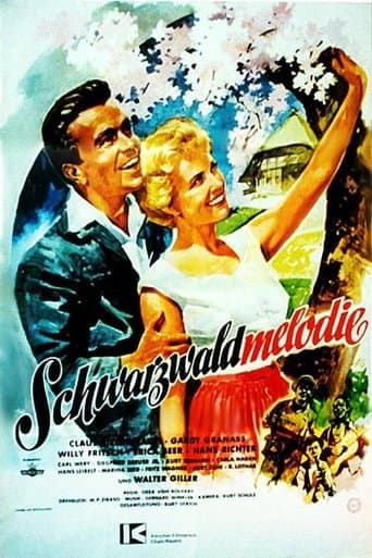 Movie poster for Schwarzwaldmelodie