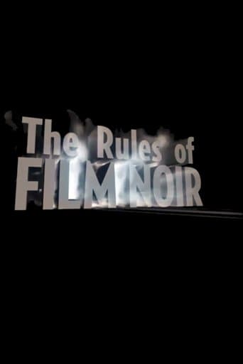 Movie poster for The Rules of Film Noir