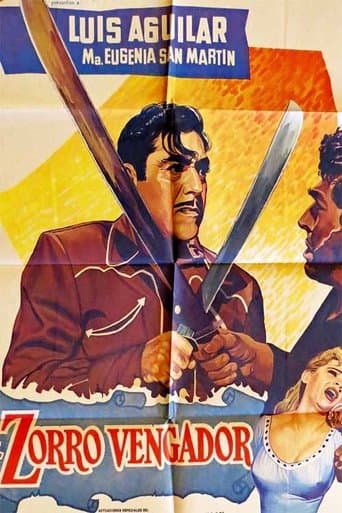 Movie poster for El Zorro vengador